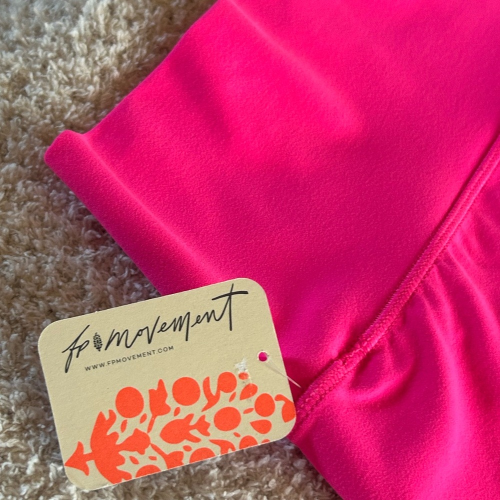 FP Movement by Free People Vibrant Hot Pink Leggings